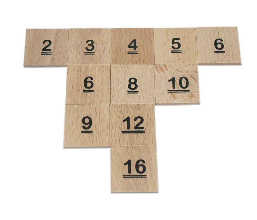 1x1 Zahlenchips (100Stk)