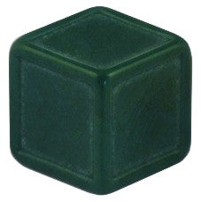 Blankowürfel Kunststoff 19mm, Einzelwürfel