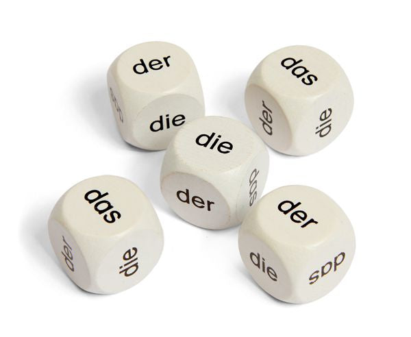 Grammatik-Würfel "Artikel" - 5er
