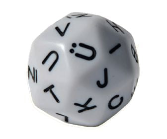 Buchstabenwürfel 30 Seiten, Großbuchstaben