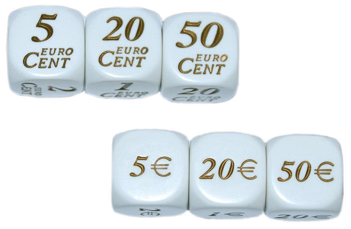 Euro Würfelset (6er)