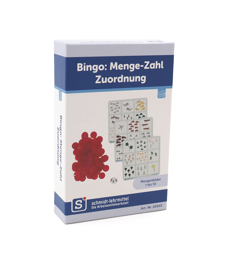 Bingo: Menge-Zahl Zuordnung