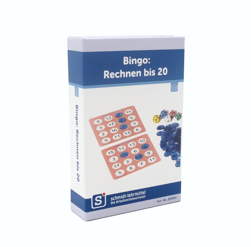 Bingo: Rechnen bis 20