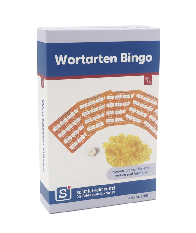 Wortarten Bingo