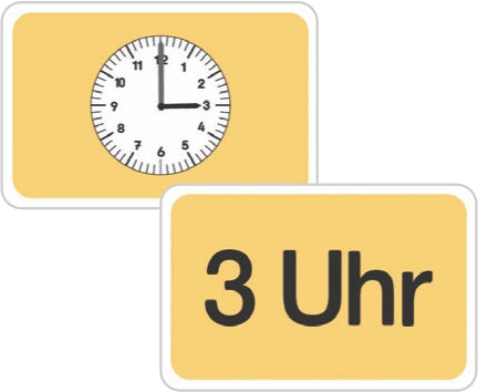 Wie spät ist es? - Stufe 1