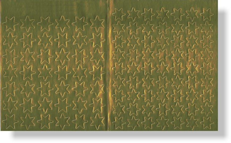 Lob-Sticker - Goldene Sterne
