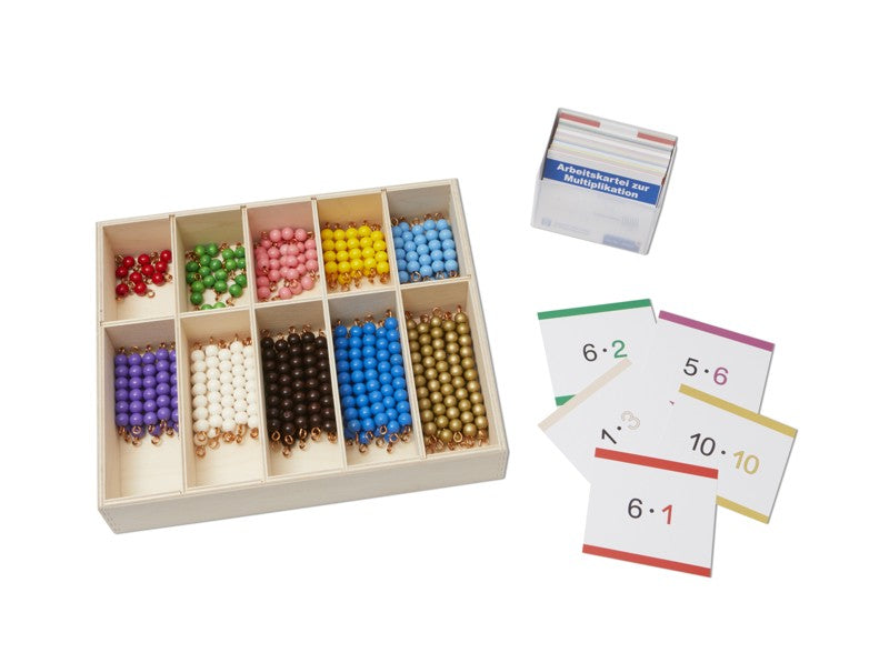 Perlenmaterial Komplettset (Montessori)
