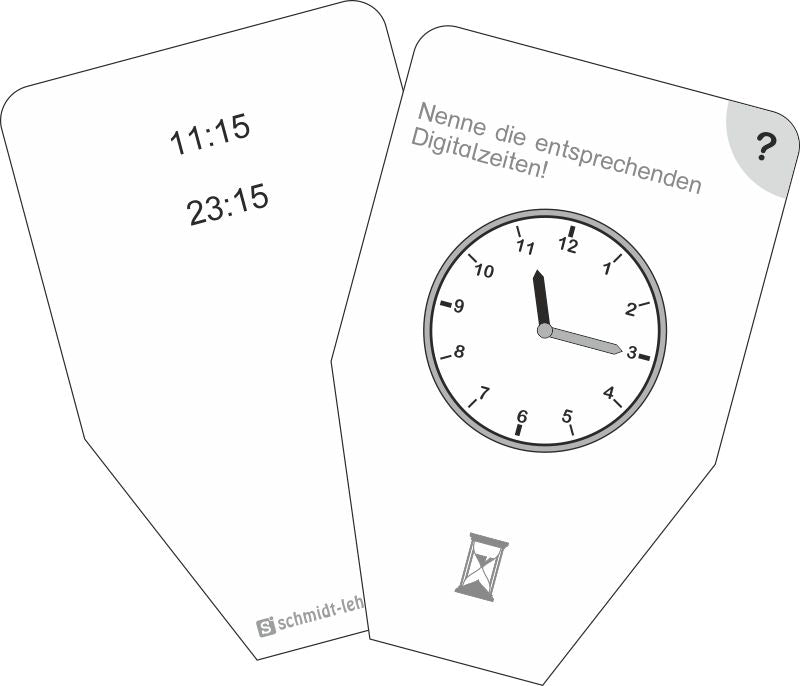 Uhrzeiten / Rechnen mit Zeitspannen (Super-Acht)