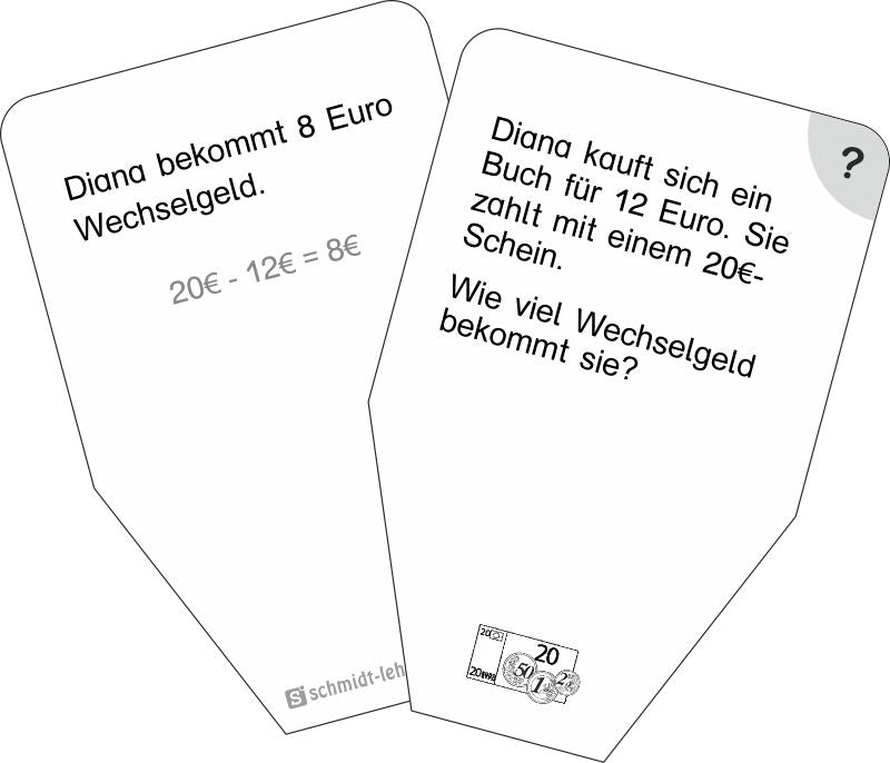 Aufgaben mit Geld (Super-Acht)