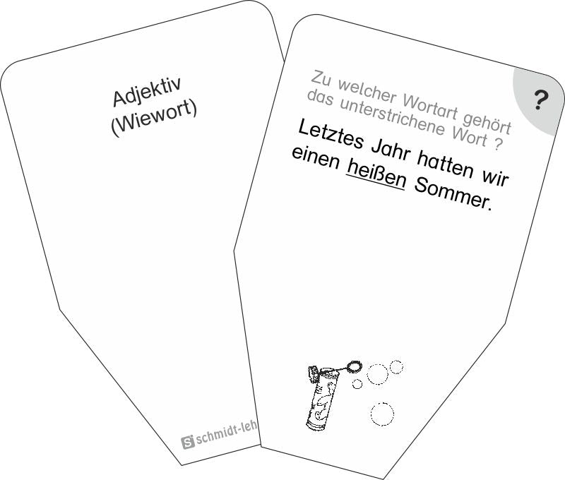 Wortarten Kl. 3 (Super-Acht)