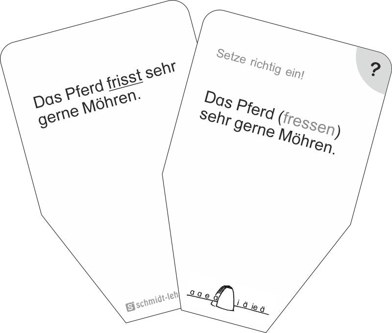Verben mit Vokalwechsel (Super-Acht)