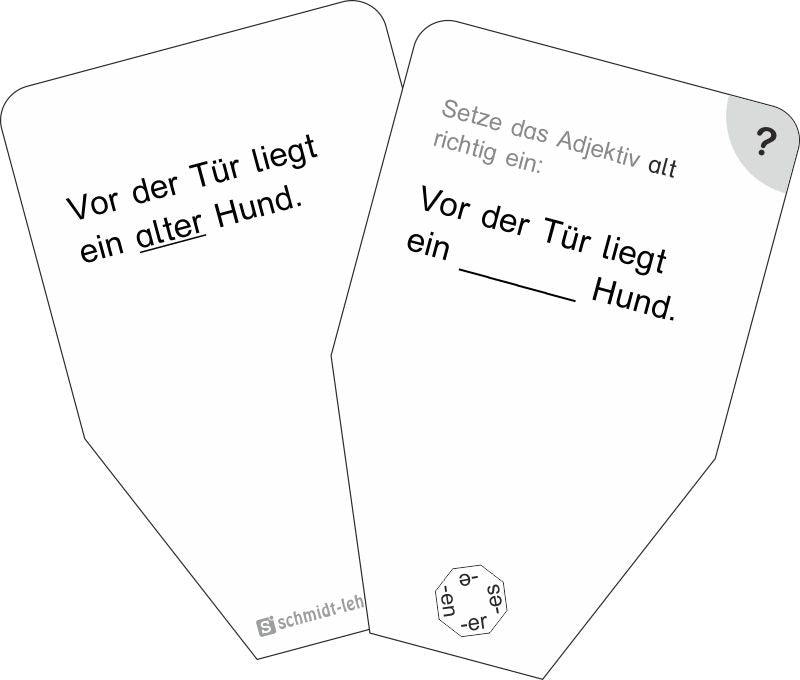 Adjektiv-Endungen (Super-Acht)