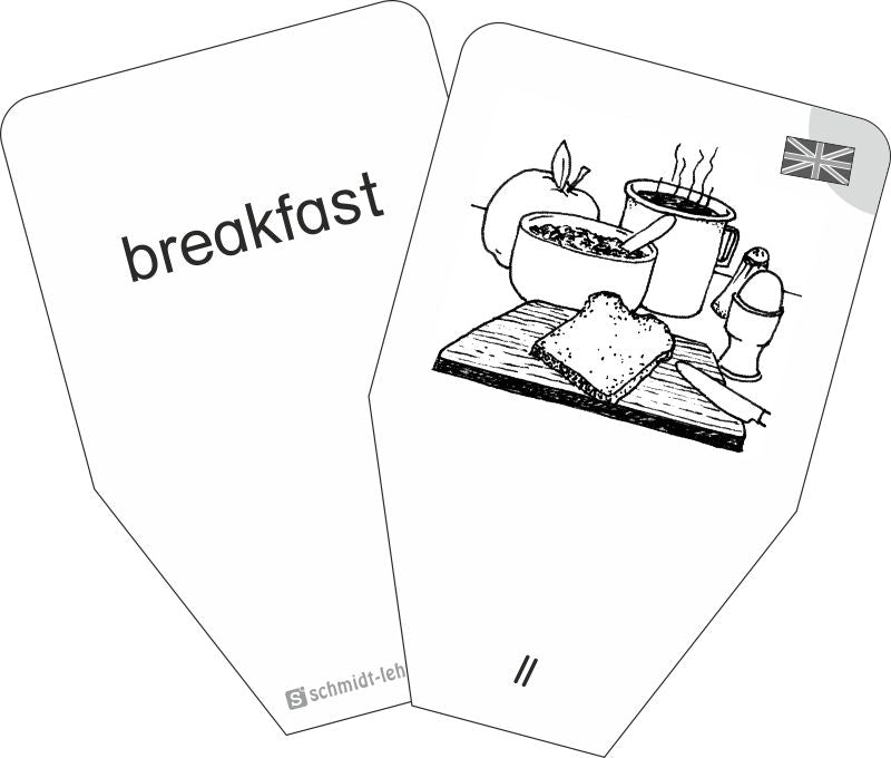 Wortschatzkarten Frühenglisch II (Super-Acht)