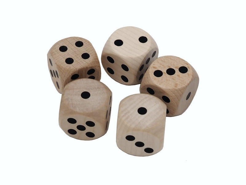 Augenwürfel 30mm, 5 Stück