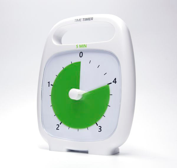 Time Timer PLUS, 5 min, weiß