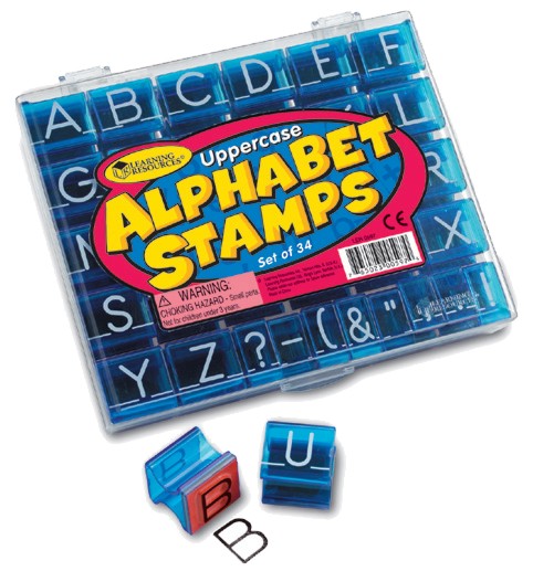 Stempelset - Großbuchstaben