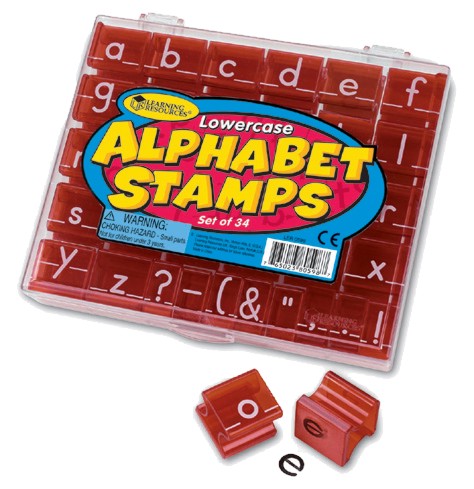 Stempelset - Kleinbuchstaben