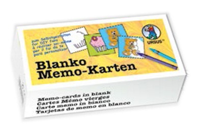 Blanko-Memo-Karten