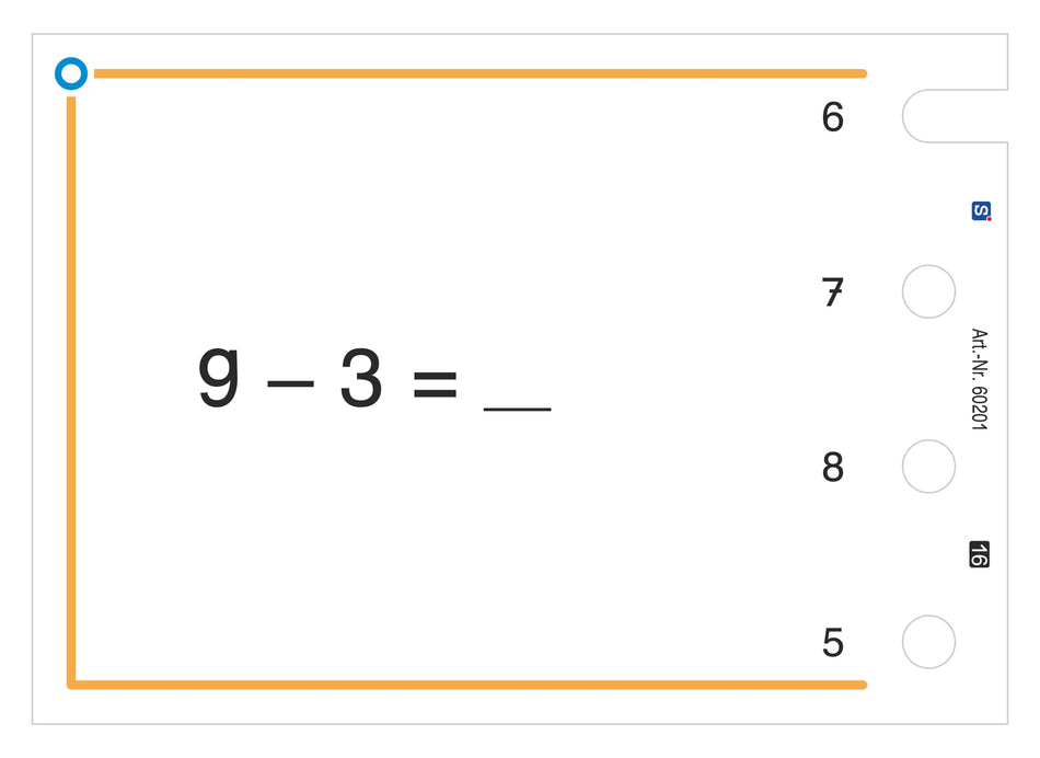 Rechnen +, - bis 10 (Stöpselkasten)