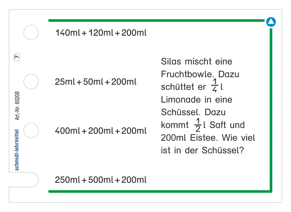 Rechengeschichten II (Stöpselkasten)