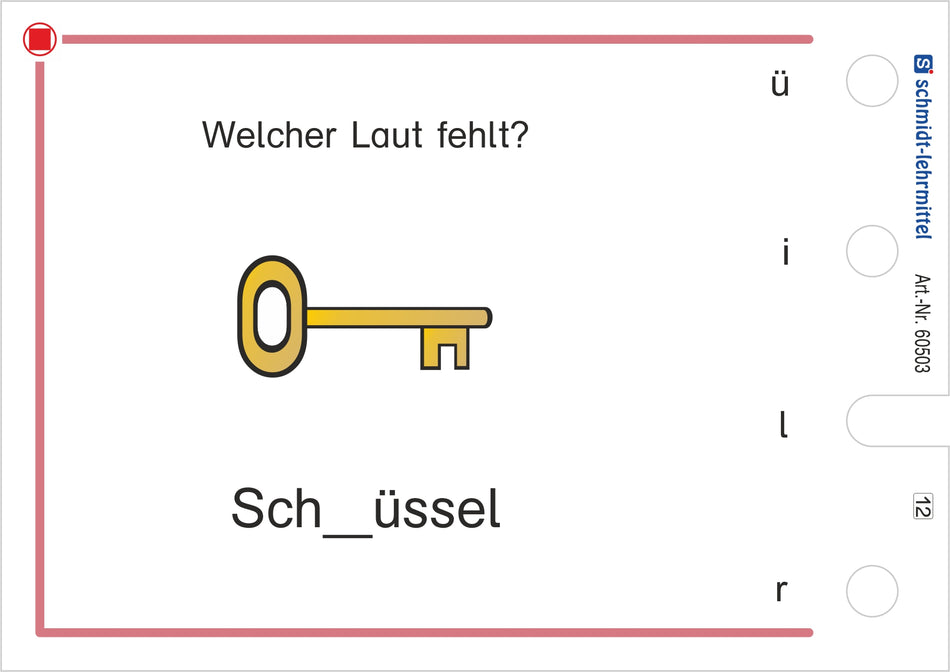 Welcher Laut fehlt? (Stöpselkasten)