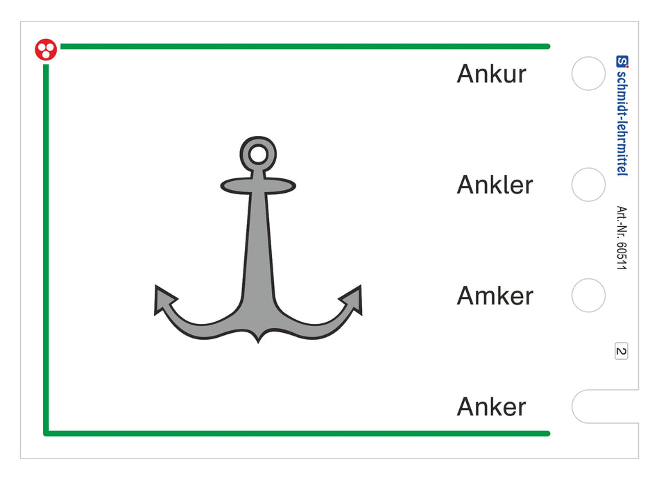 Nur ein Wort ist richtig II (Stöpselkasten)