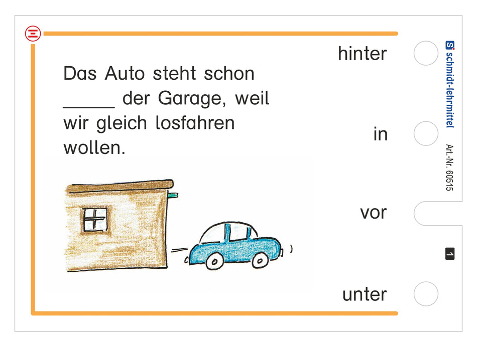 Präpositionen (Stöpselkasten)