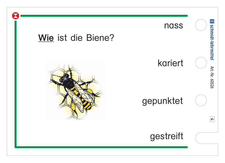 Wortschatzerweiterung: Adjektive – DaZ (Stöpselkasten)