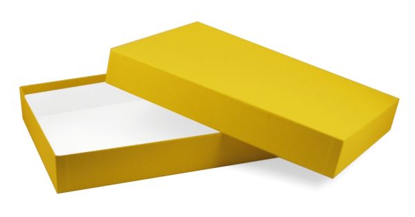Spielebox - A4 gelb