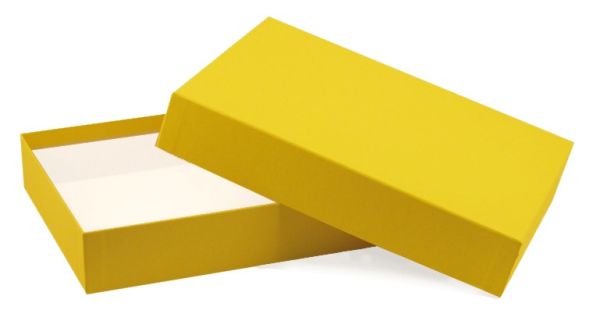 Spielebox - A5 gelb