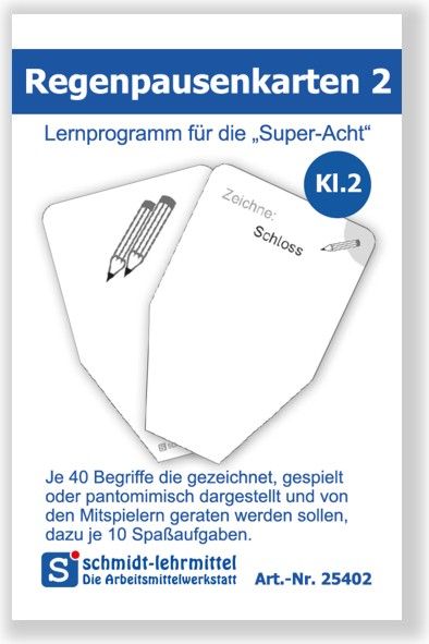 Regenpausenkarten Kl 2 (Super-8)