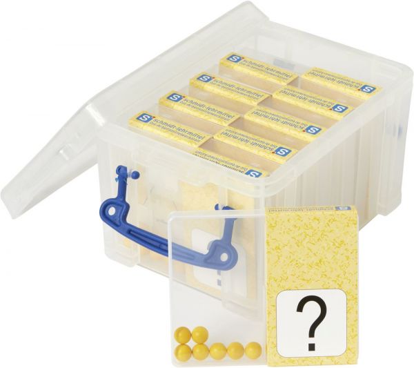 Schüttelbox 10er-Pack - gelb