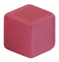 Blankowürfel 19mm pink